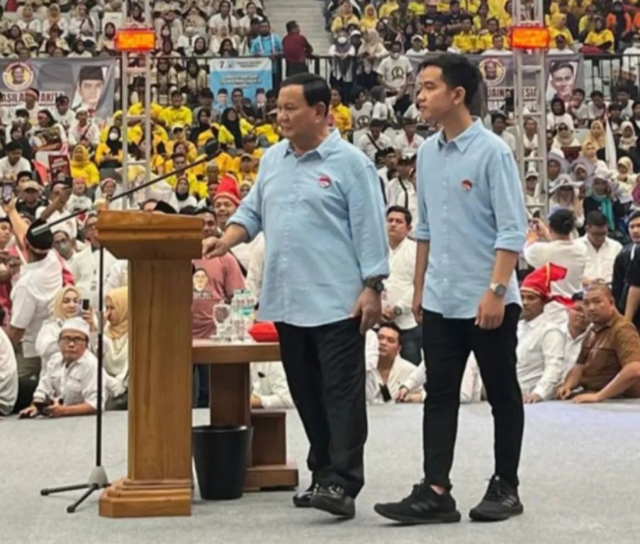 Pasangan bakal calon presiden (capres) Prabowo Subianto dan Gibran Rakabuming Raka (Dok Ig @gibran.rakabuming_)