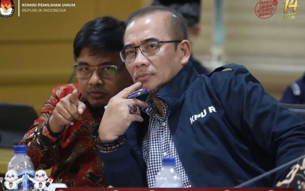 Ketua KPU RI Hasyim Asyâ€™ari (Dok Ig @idhamholik)